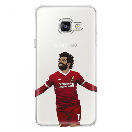 SAMSUNG - Galaxy A3 2017 - Soft Clear Case - For Liverpool Fans