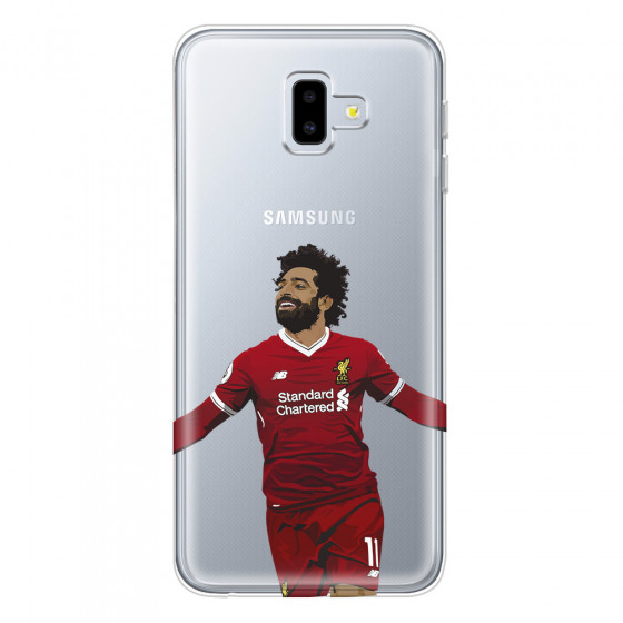 SAMSUNG - Galaxy J6 Plus - Soft Clear Case - For Liverpool Fans