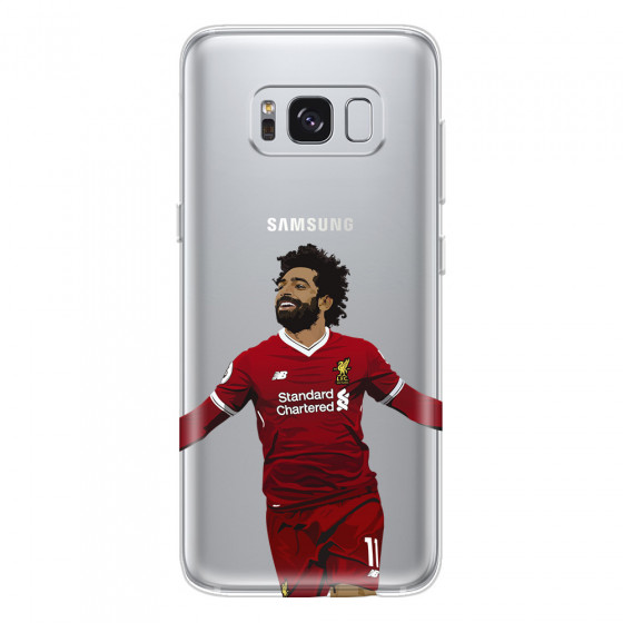 SAMSUNG - Galaxy S8 Plus - Soft Clear Case - For Liverpool Fans