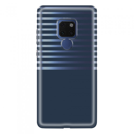 HUAWEI - Mate 20 - Soft Clear Case - Life in Blue Stripes