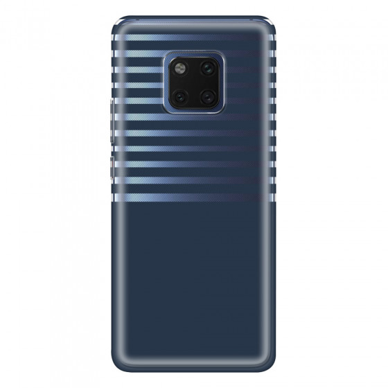 HUAWEI - Mate 20 Pro - Soft Clear Case - Life in Blue Stripes