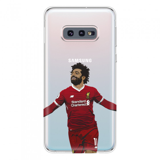 SAMSUNG - Galaxy S10e - Soft Clear Case - For Liverpool Fans