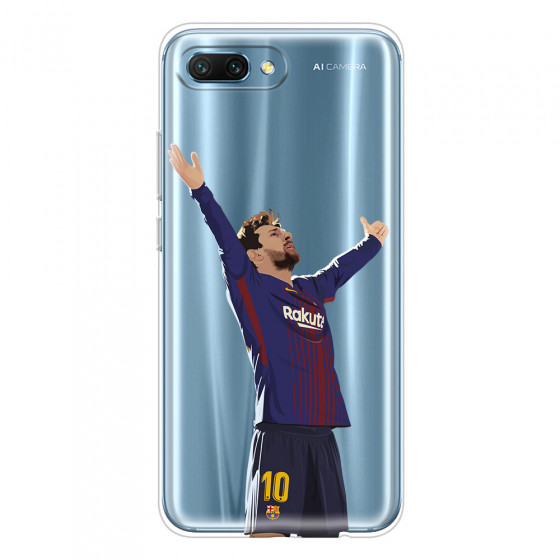 HONOR - Honor 10 - Soft Clear Case - For Barcelona Fans