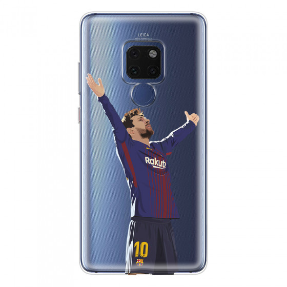 HUAWEI - Mate 20 - Soft Clear Case - For Barcelona Fans