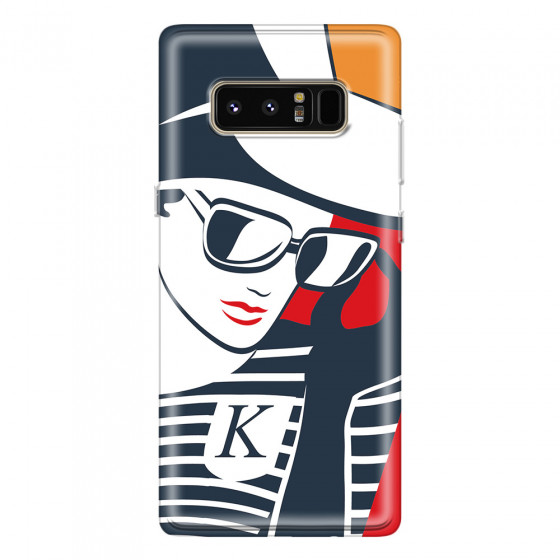 SAMSUNG - Galaxy Note 8 - Soft Clear Case - Sailor Lady