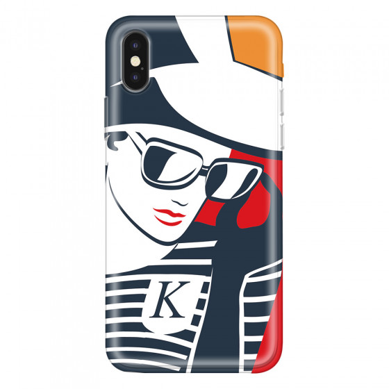 APPLE - iPhone XS Max - Soft Clear Case - Sailor Lady