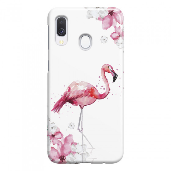 SAMSUNG - Galaxy A40 - 3D Snap Case - Pink Tropes