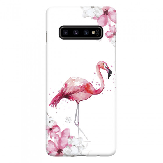 SAMSUNG - Galaxy S10 - 3D Snap Case - Pink Tropes