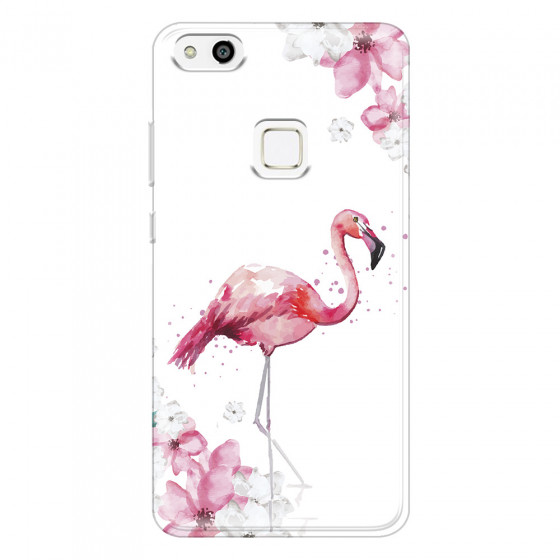 HUAWEI - P10 Lite - Soft Clear Case - Pink Tropes