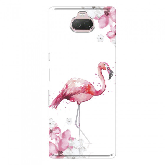 SONY - Sony 10 - Soft Clear Case - Pink Tropes