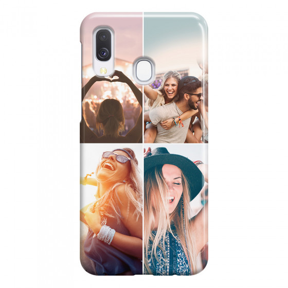 SAMSUNG - Galaxy A40 - 3D Snap Case - Collage of 4