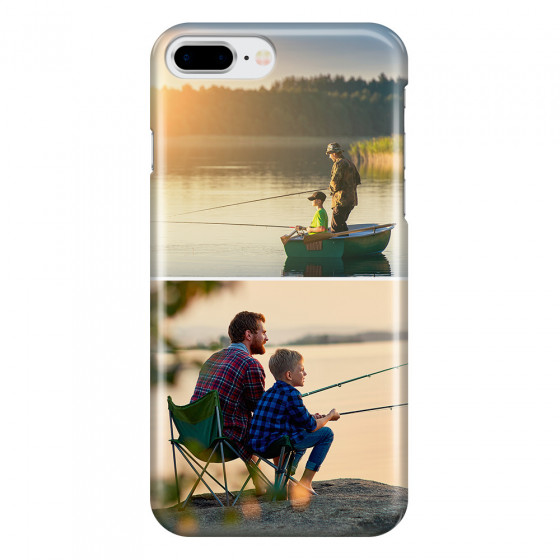 APPLE - iPhone 8 Plus - 3D Snap Case - Collage of 2