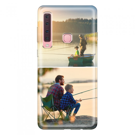 SAMSUNG - Galaxy A9 2018 - Soft Clear Case - Collage of 2