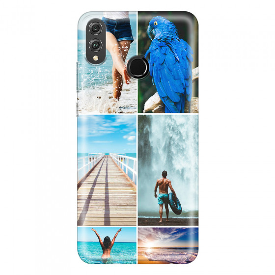 HONOR - Honor 8X - Soft Clear Case - Collage of 6
