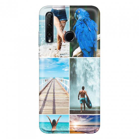 HONOR - Honor 20 lite - Soft Clear Case - Collage of 6