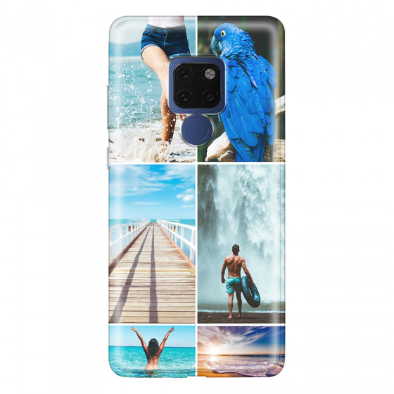 HUAWEI - Mate 20 - Soft Clear Case - Collage of 6