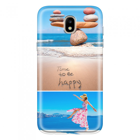SAMSUNG - Galaxy J5 2017 - Soft Clear Case - Collage of 3
