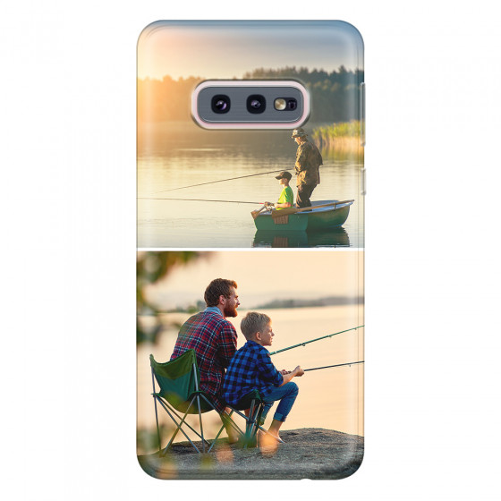 SAMSUNG - Galaxy S10e - Soft Clear Case - Collage of 2