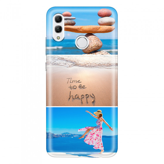 HONOR - Honor 10 Lite - Soft Clear Case - Collage of 3