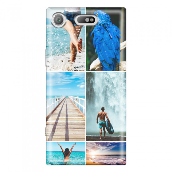 SONY - Sony XZ1 Compact - Soft Clear Case - Collage of 6