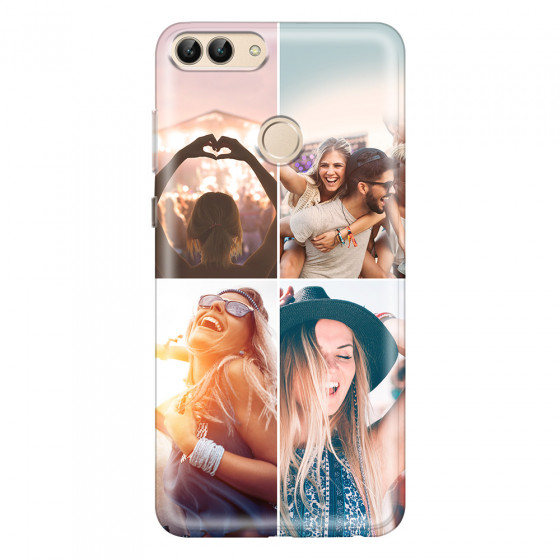 HUAWEI - P Smart 2018 - Soft Clear Case - Collage of 4