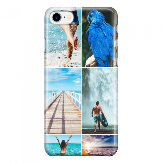 APPLE - iPhone 7 - 3D Snap Case - Collage of 6