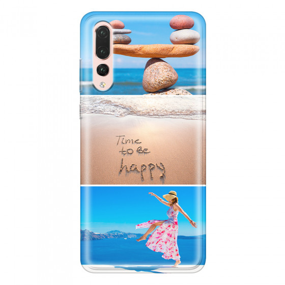 HUAWEI - P20 Pro - Soft Clear Case - Collage of 3