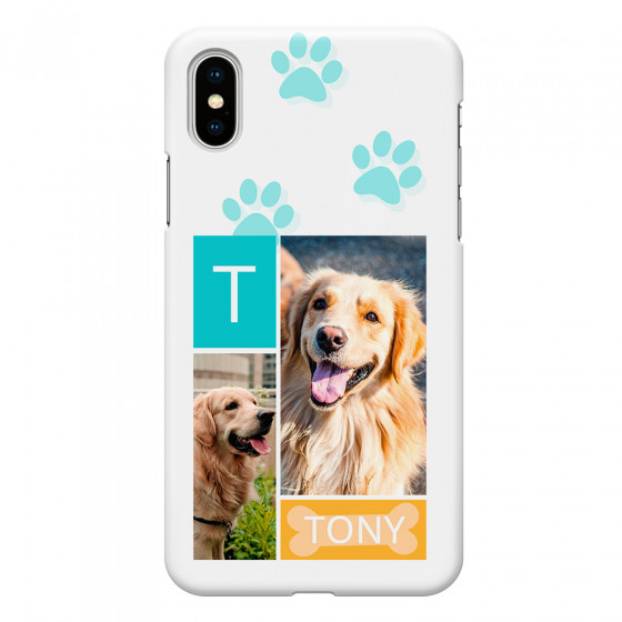 APPLE - iPhone XS Max - 3D Snap Case - Dog Collage