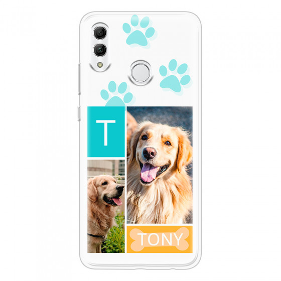 HONOR - Honor 10 Lite - Soft Clear Case - Dog Collage