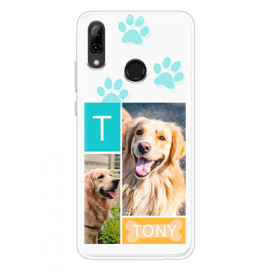 HUAWEI - P Smart 2019 - Soft Clear Case - Dog Collage