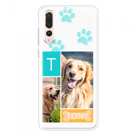 HUAWEI - P20 Pro - Soft Clear Case - Dog Collage