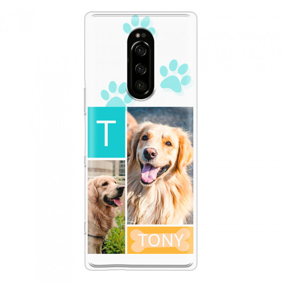 SONY - Sony 1 - Soft Clear Case - Dog Collage