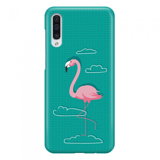 SAMSUNG - Galaxy A50 - 3D Snap Case - Cartoon Flamingo