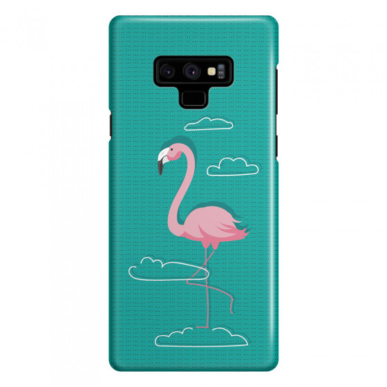 SAMSUNG - Galaxy Note 9 - 3D Snap Case - Cartoon Flamingo