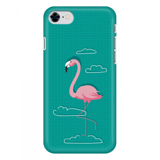 APPLE - iPhone 8 - 3D Snap Case - Cartoon Flamingo