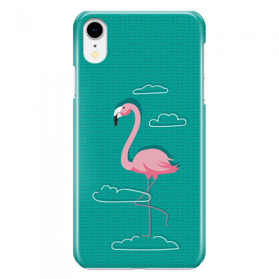 APPLE - iPhone XR - 3D Snap Case - Cartoon Flamingo