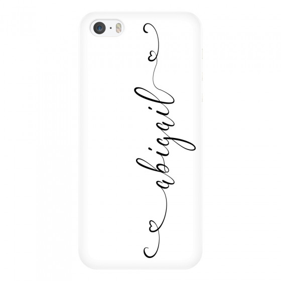 APPLE - iPhone 5S/SE - 3D Snap Case - Dark Hearts Handwritten