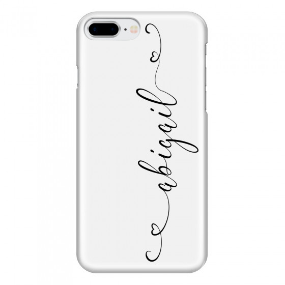 APPLE - iPhone 8 Plus - 3D Snap Case - Dark Hearts Handwritten