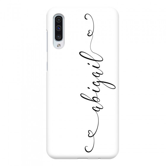 SAMSUNG - Galaxy A70 - 3D Snap Case - Dark Hearts Handwritten