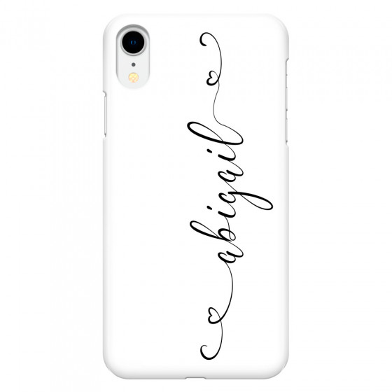 APPLE - iPhone XR - 3D Snap Case - Dark Hearts Handwritten