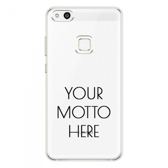 HUAWEI - P10 Lite - Soft Clear Case - Your Motto Here II.