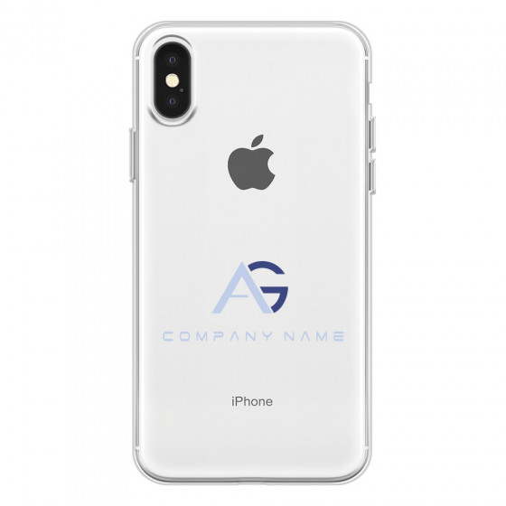APPLE - iPhone X - Soft Clear Case - Your Logo Here