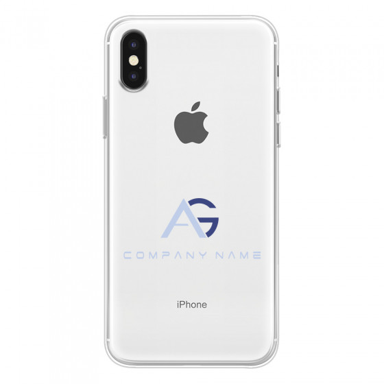 APPLE - iPhone XS Max - Soft Clear Case - Your Logo Here