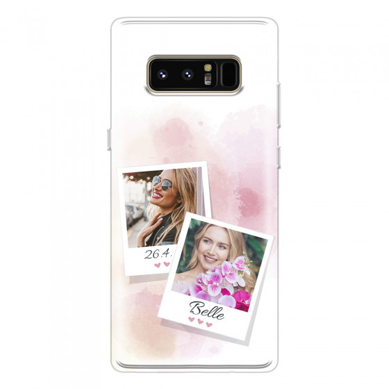 SAMSUNG - Galaxy Note 8 - Soft Clear Case - Soft Photo Palette