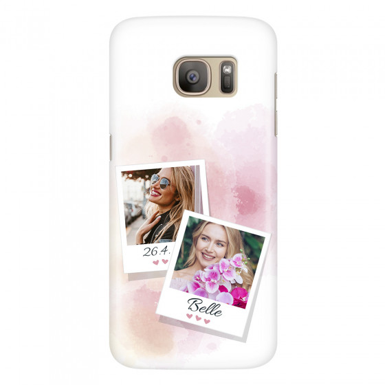 SAMSUNG - Galaxy S7 - 3D Snap Case - Soft Photo Palette