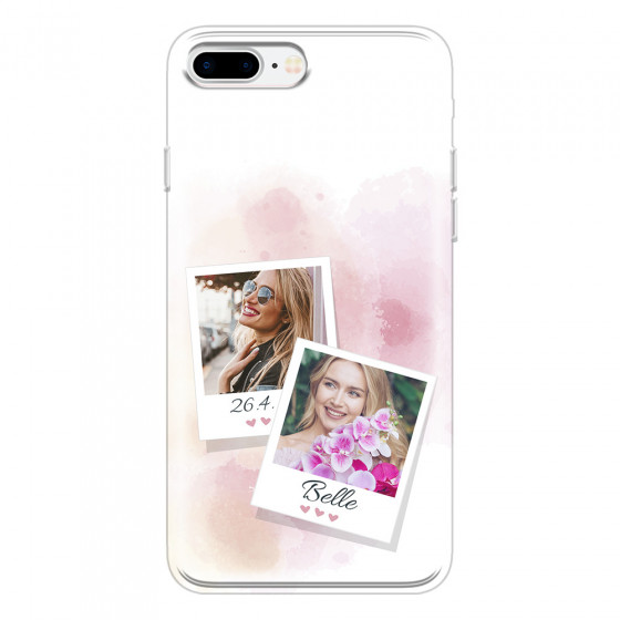 APPLE - iPhone 7 Plus - Soft Clear Case - Soft Photo Palette