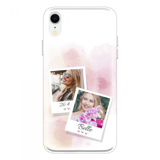 APPLE - iPhone XR - Soft Clear Case - Soft Photo Palette