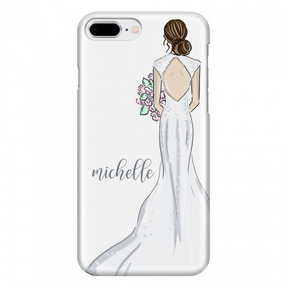 APPLE - iPhone 7 Plus - 3D Snap Case - Bride To Be Brunette Dark
