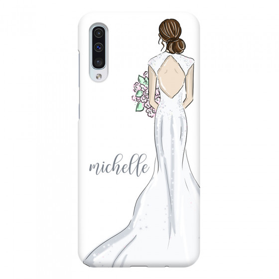 SAMSUNG - Galaxy A70 - 3D Snap Case - Bride To Be Brunette Dark