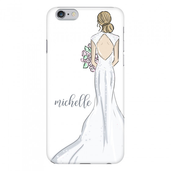APPLE - iPhone 6S Plus - 3D Snap Case - Bride To Be Blonde Dark